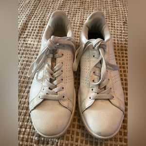 White adidas sneakers